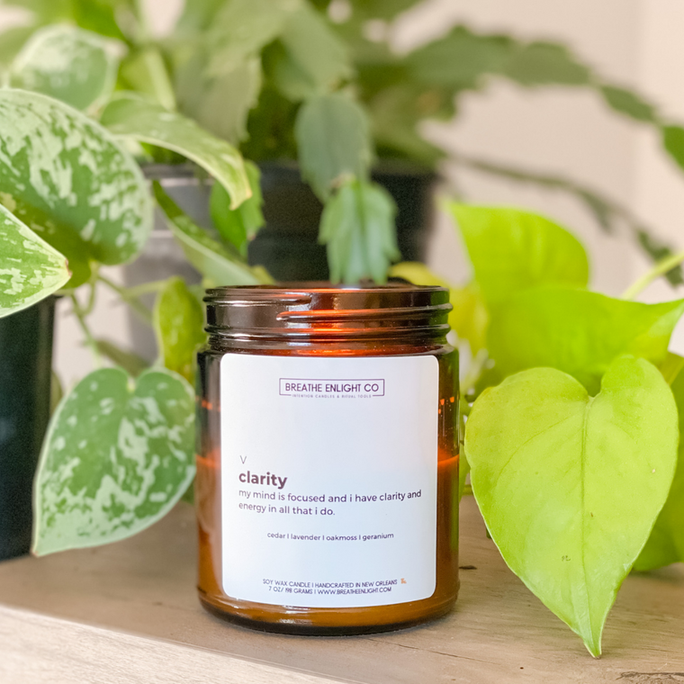 CLARITY AFFIRMATION CANDLE