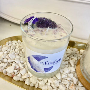 RELAXATION AMETHYST CANDLE