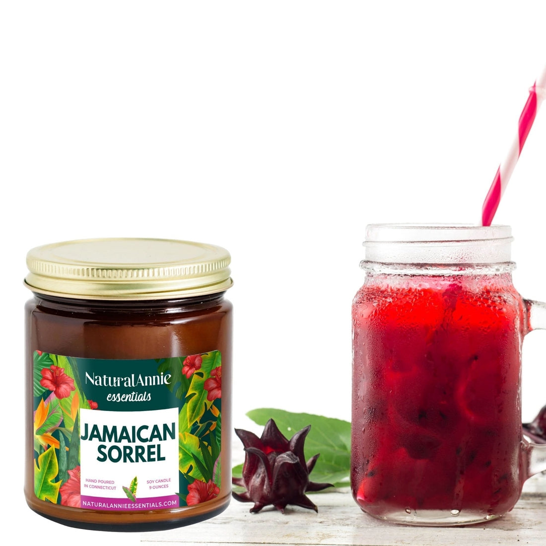 JAMAICAN SORREL CANDLE