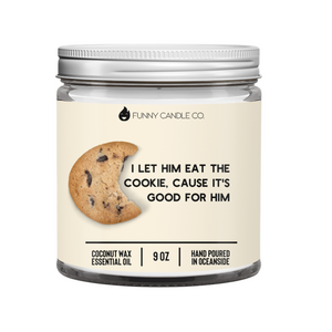 EAT THE COOKIE CANDLE