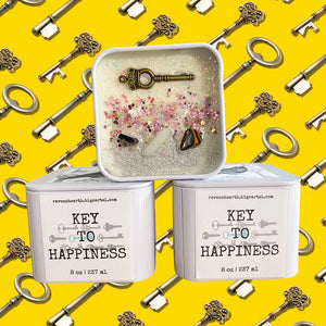 KEY TO HAPPINESS CANDLE