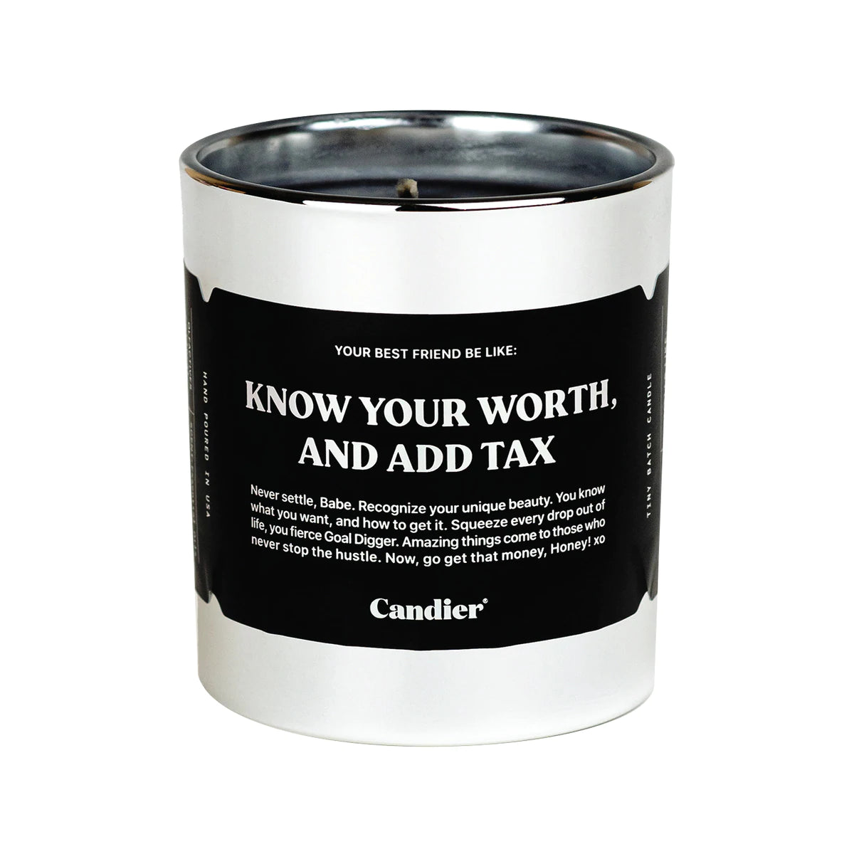 KNOW YOUR WORTH CANDLE