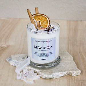 NEW MOON INTENTION CANDLE