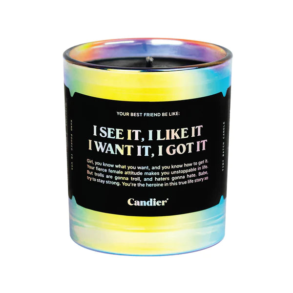 I SEE IT, I LIKE IT CANDLE