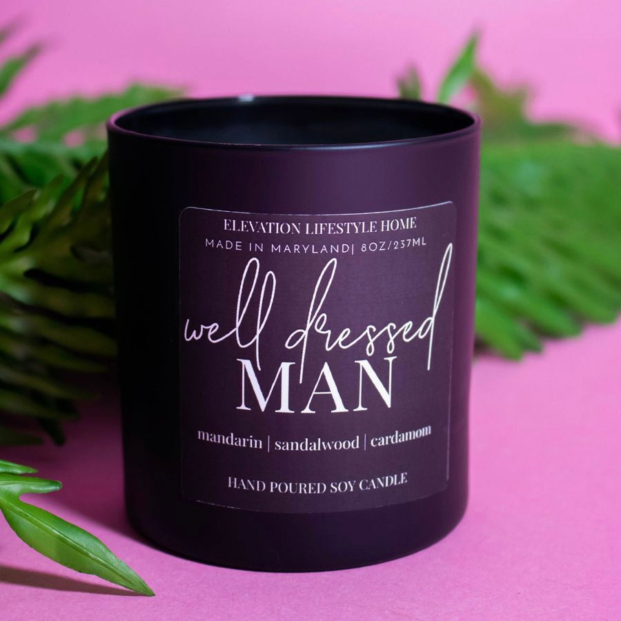 WELL DRESSED MAN CANDLE