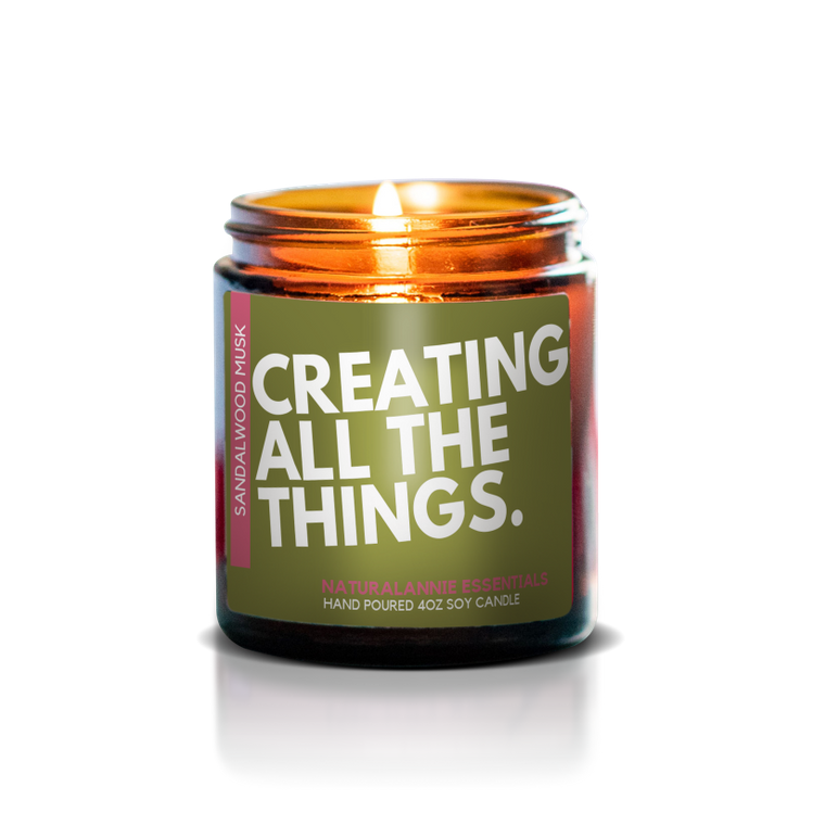 CREATING ALL THE THINGS CANDLE