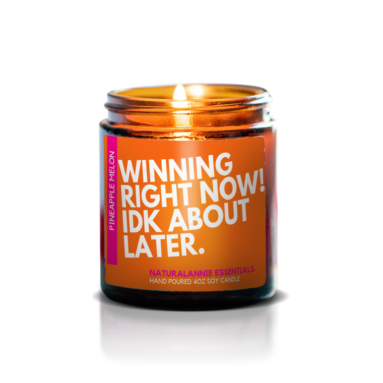 WINNING RIGHT NOW CANDLE