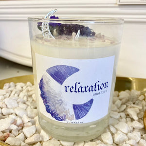 RELAXATION AMETHYST CANDLE