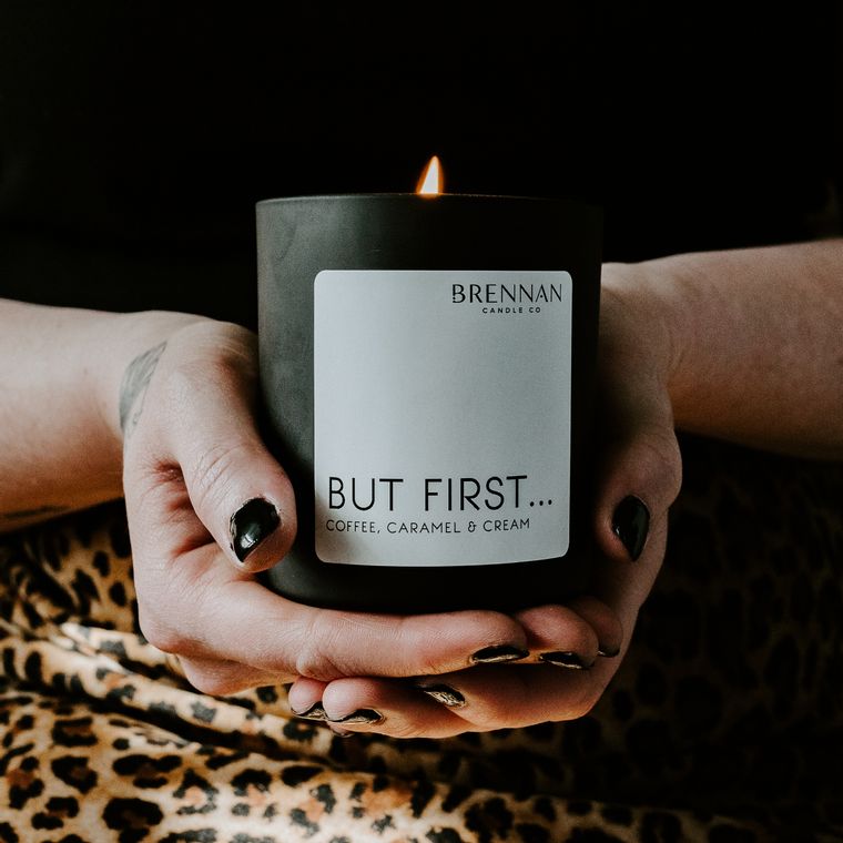 BUT FIRST... COFFEE CANDLE
