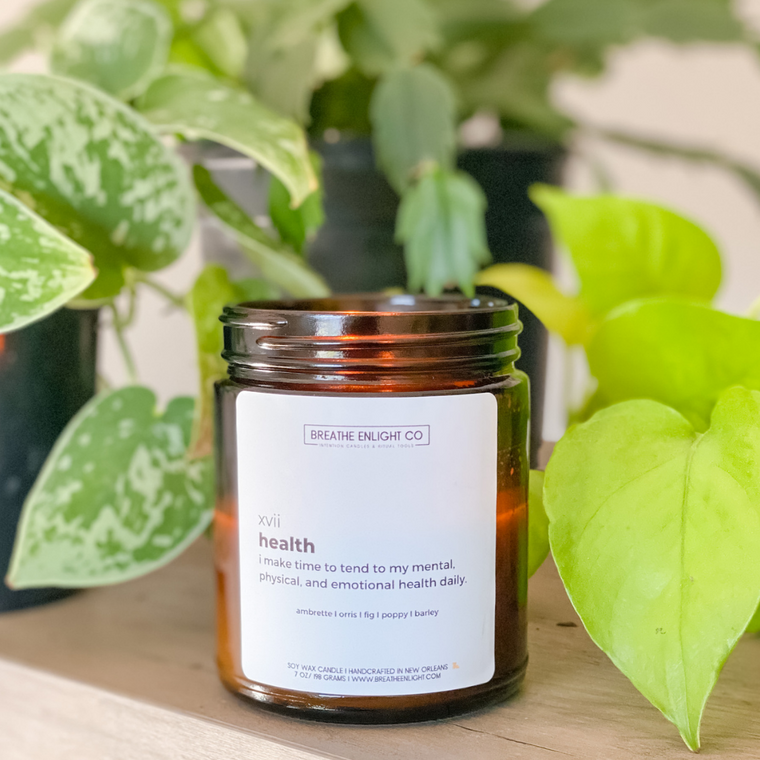 HEALTH AFFIRMATION CANDLE